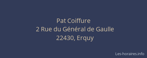 Pat Coiffure