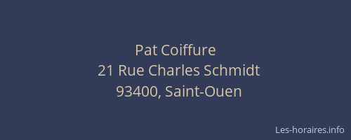 Pat Coiffure
