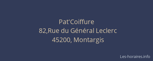 Pat'Coiffure