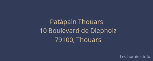 Patàpain Thouars