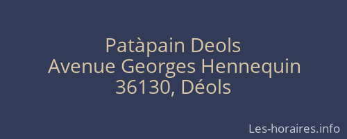 Patàpain Deols