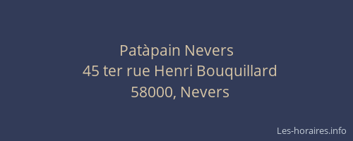 Patàpain Nevers