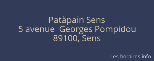 Patàpain Sens