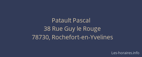 Patault Pascal