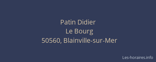 Patin Didier