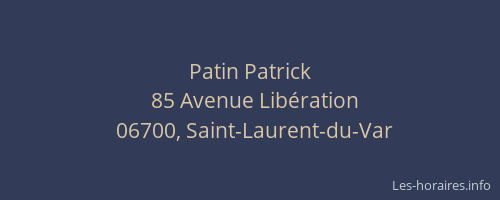 Patin Patrick