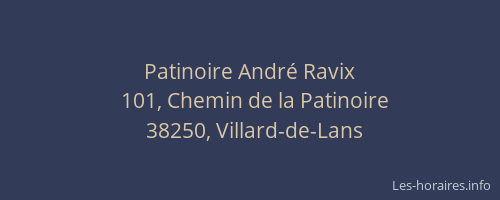 Patinoire André Ravix