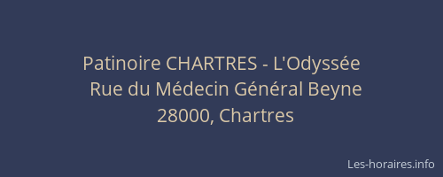 Patinoire CHARTRES - L'Odyssée