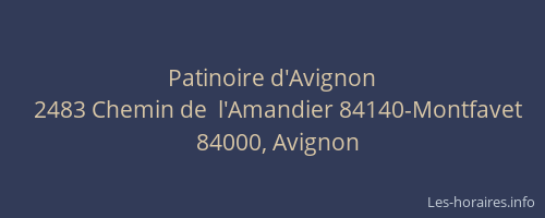 Patinoire d'Avignon