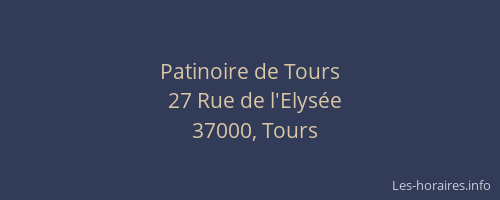 Patinoire de Tours