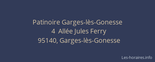 Patinoire Garges-lès-Gonesse