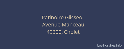 Patinoire Glisséo