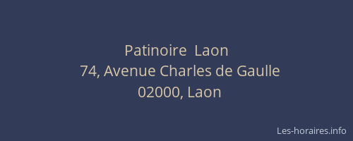 Patinoire  Laon