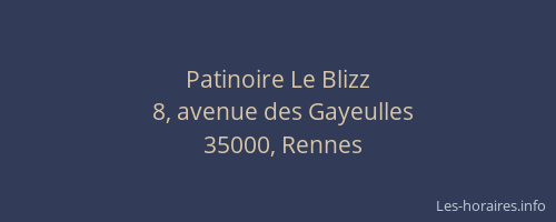 Patinoire Le Blizz