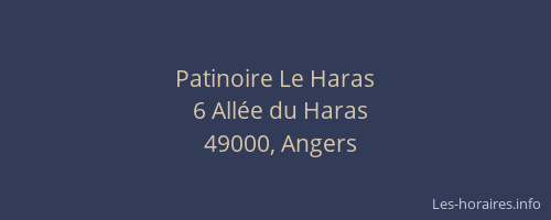 Patinoire Le Haras