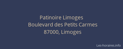 Patinoire Limoges