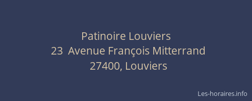 Patinoire Louviers