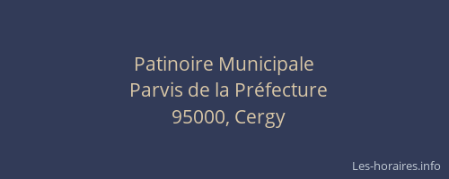 Patinoire Municipale