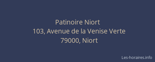 Patinoire Niort