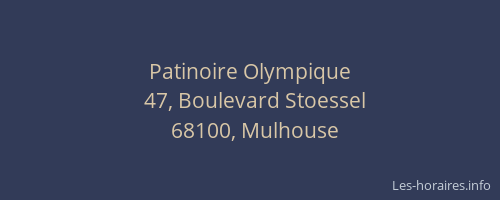 Patinoire Olympique