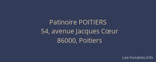 Patinoire POITIERS
