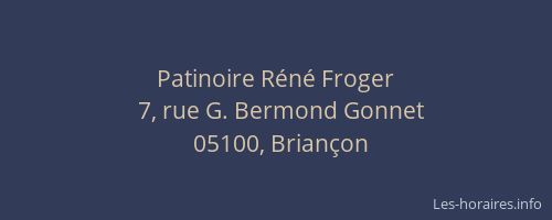 Patinoire Réné Froger