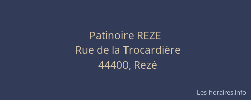 Patinoire REZE
