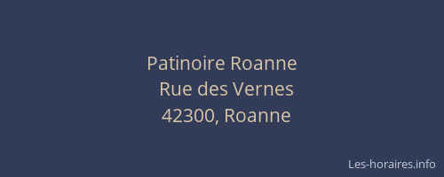 Patinoire Roanne