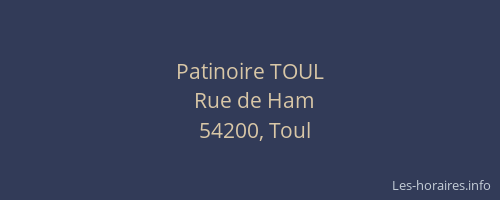 Patinoire TOUL