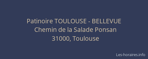 Patinoire TOULOUSE - BELLEVUE