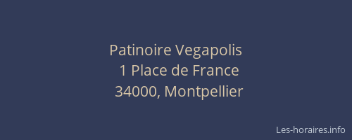 Patinoire Vegapolis
