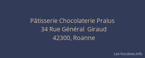 Pâtisserie Chocolaterie Pralus