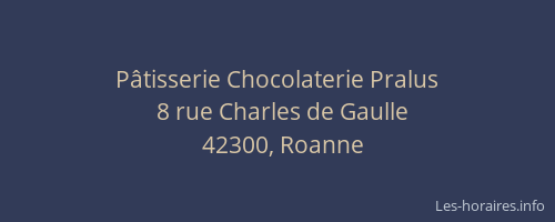 Pâtisserie Chocolaterie Pralus