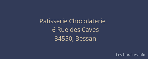 Patisserie Chocolaterie  