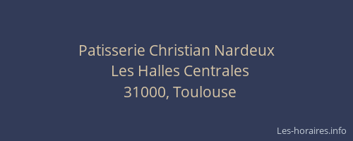 Patisserie Christian Nardeux