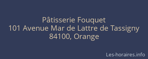 Pâtisserie Fouquet