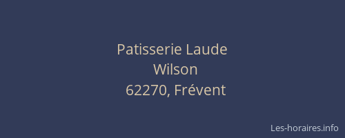 Patisserie Laude