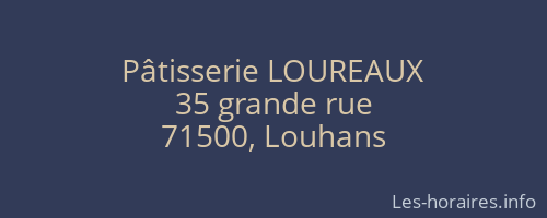 Pâtisserie LOUREAUX