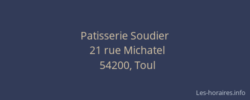 Patisserie Soudier