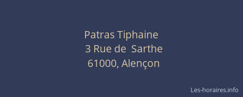 Patras Tiphaine
