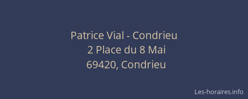 Patrice Vial - Condrieu