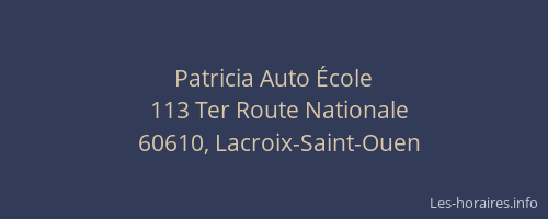 Patricia Auto École