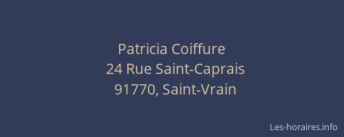 Patricia Coiffure