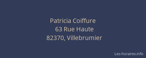Patricia Coiffure