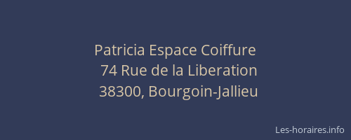 Patricia Espace Coiffure