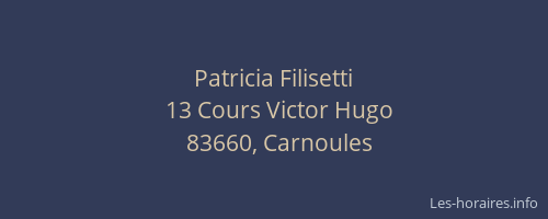 Patricia Filisetti