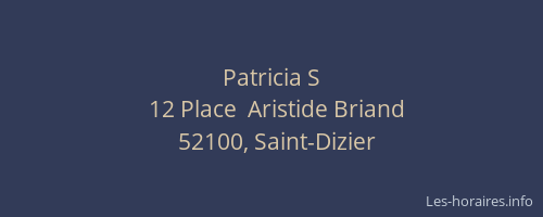Patricia S