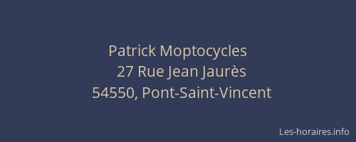 Patrick Moptocycles