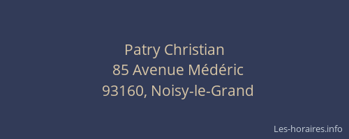Patry Christian