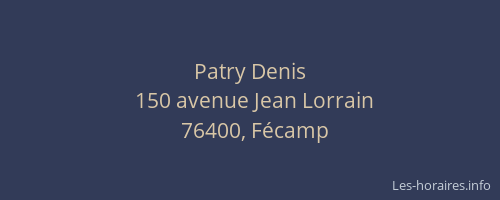Patry Denis